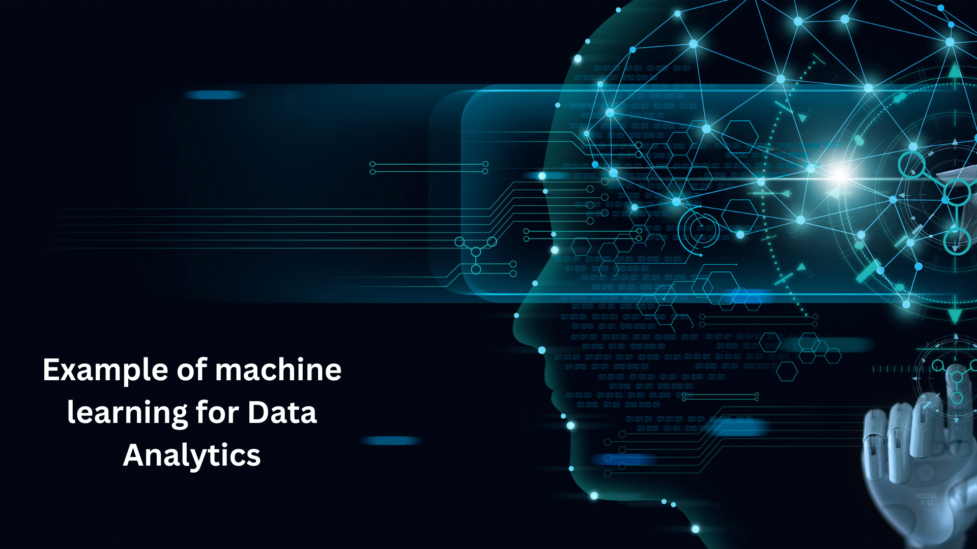 Example of machine learning for Data Analytics