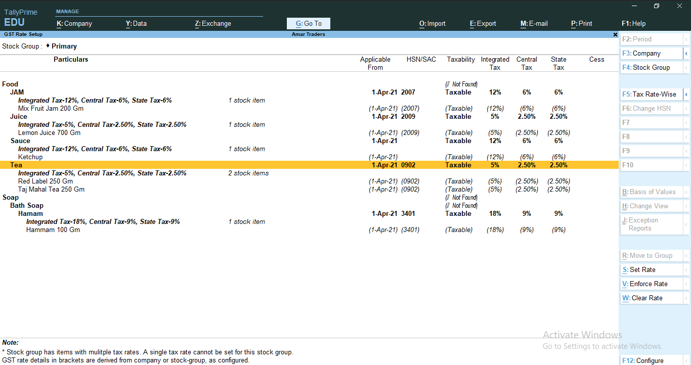 Complete Tally Prime Tutorial on Trading Organization with GST
