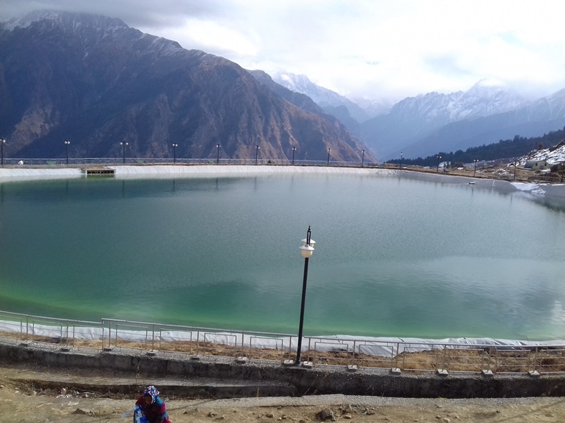 Auli Lake Uttarakhand snow view famous place in Auli