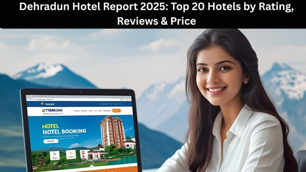 Dehradun Hotel Report 2025: Top 20 Hotels by Rating, Reviews & Price