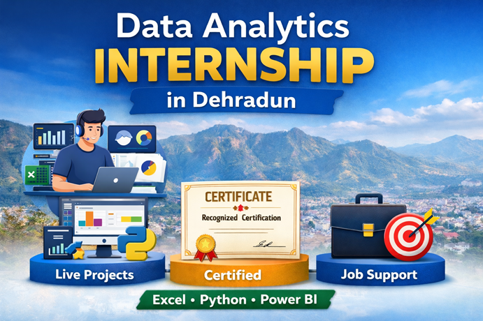 data analytics internship in Dehradun